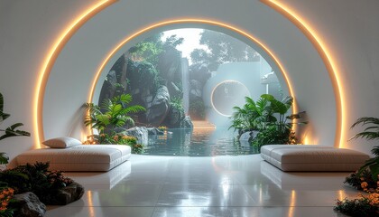 Wellness Space Capsule Interior