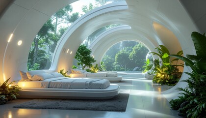 Wellness Space Capsule Interior