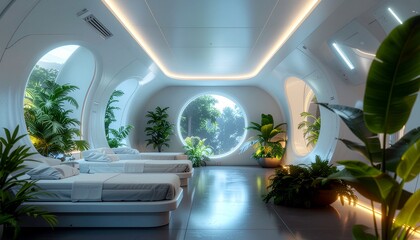 Wellness Space Capsule Interior