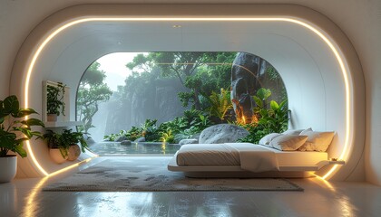 Wellness Space Capsule Interior