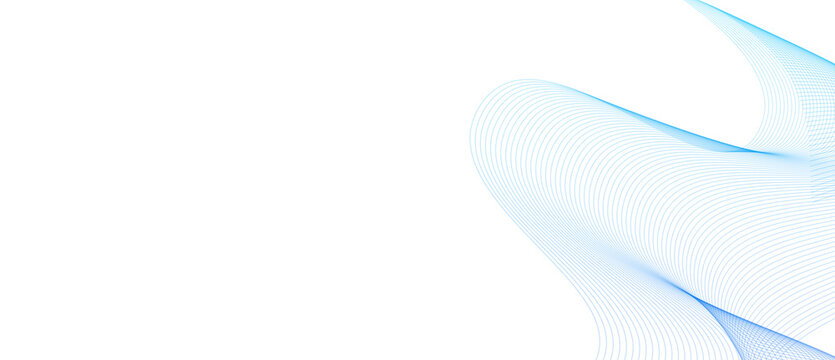Abstract blue Waves background for your business