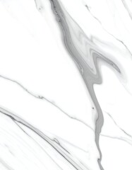 Abstract, white marble-like texture with grey veins