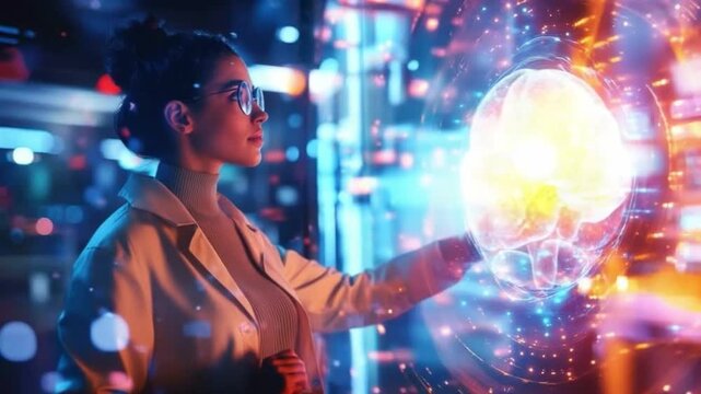 Dive into a stunning world where imagination meets technology. This video blends art and science for an inspiring experience. Ideal for tech enthusiasts. AI