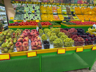 Fresh Market Produce | Colorful Fruits and Vegetables | Grocery store