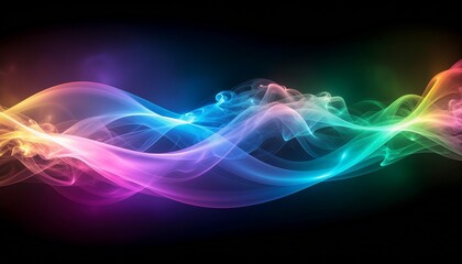 Abstract Smoke Flow Gradient