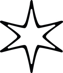 star icon vector illustration