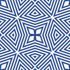 Seamless pattern. Kites, stars ornament. Geometrical backdrop. Abstract background. Ethnic motif. Geometric figures wallpaper. Digital paper. Ethnical textile print. Web design. Vector art