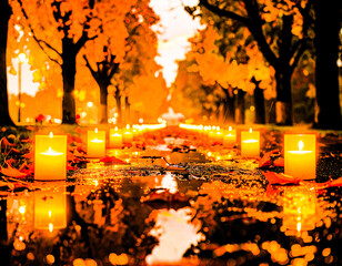 Leaves and Flames of Autumn