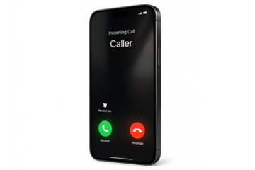 mobile phone isolated on white background