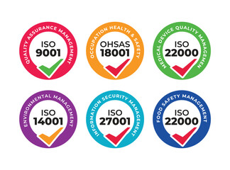 ISO ICON LABEL SERTIFICATED