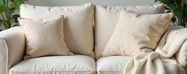Cozy Grey Plush Cushion for Living Room, Sofa, or Bed ? Adds Comfort and Style to Any Home