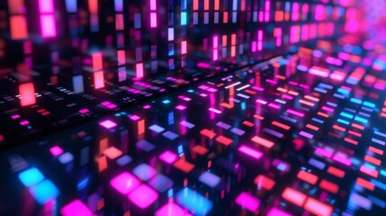 Innovative 3d rendering of big data technologies in ai, deep learning, and neural network analytics