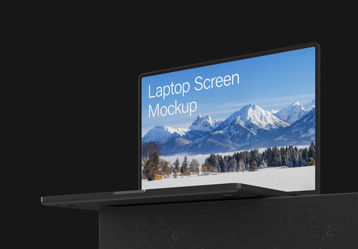 Laptop Screen Mockup