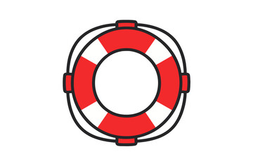 Vector server icon with transparent background, modern flat style, technology illustration for web and app design, clean vector graphic element, digital network symbol