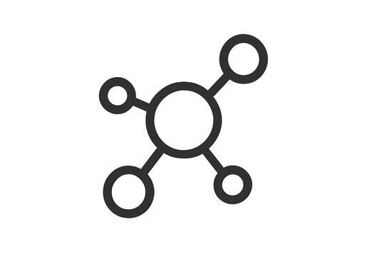 Vector router icon with transparent background, minimalist network technology symbol, digital communication, WiFi connection device, simplified tech gadget illustration