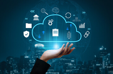 A cloud computing platform for enterprise business solutions. A central system for data storage, security, processing, and application hosting. Motif