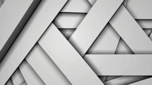 Intertwined Geometric Pattern: A mesmerizing display of interlocking geometric shapes and forms, creating a dynamic and visually captivating abstract design. 