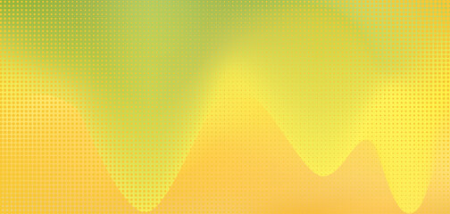 Vibrant 3d shape wavy acid yellow and green colors fluid digital watercolor background with halftone texture. Abstract bright backdrop for ui web design, summer poster, business concept