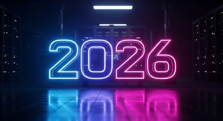 Futuristic 2026 Neon Design