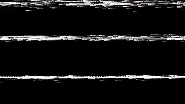 Retro Betamax VHS Tape Scanlines Damage Seamless 4K Video Background Loop Overlay Effect