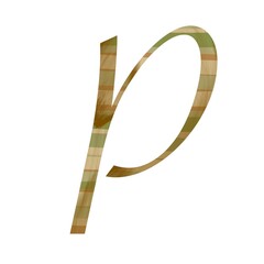 Elegant letter P design crafted with flowing brush textures and refined abstract form, ideal for modern decor, premium branding, and visual storytelling.