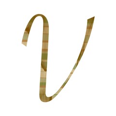 Vivid abstract letter V blending artistic stroke movement and refined minimalism, ideal for modern luxury identity, monogram branding, and decor projects.