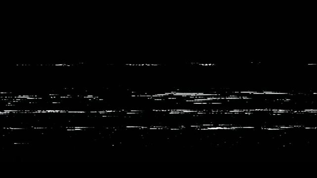 Retro Analog VHS TV Noise Distortion Seamless 4K Video Background Loop Overlay Effect