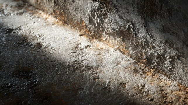 Basement wall crack detail