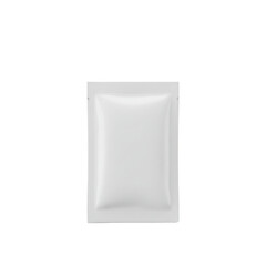 Blank sachet isolated on transparent background PNG