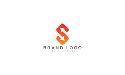 letter S logo design vector template design for brand.