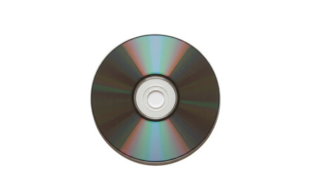 Compact disc isolated on transparent background