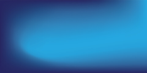 Abstract Blue gradient studio room, abstract background pattern, walls and floor reflect neon lights.