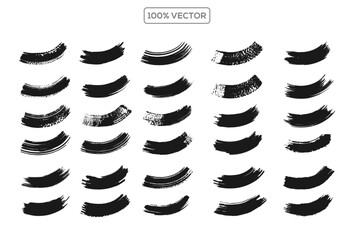 Great creative grunge box - paint texture, brushstrokes with spray splashes, highlighters, underline. Vector