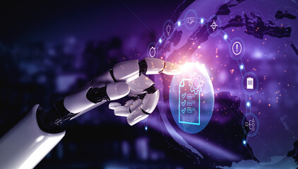 AI for global project management solutions and services. An AI strategy for business planning and execution to achieve project goals worldwide. Motif