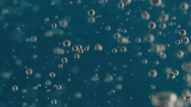 water drops on ocean