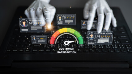AI analyzes customer reviews using smart sentiment tools and real-time feedback evaluation to...