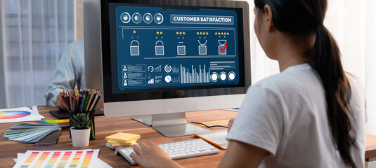 Customer satisfaction and evaluation analysis on brisk software computer for marketing strategy...