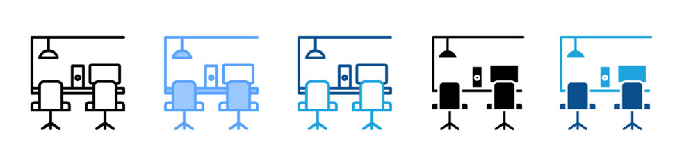 Workspace icon sheet multiple style collection