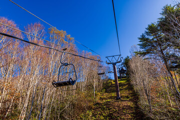 Autumn scenery in Naeba, Niigata Prefecture