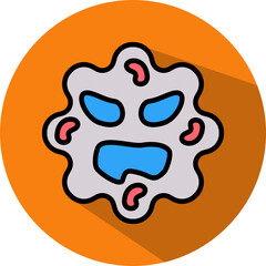 White Blood Cell isometric icon