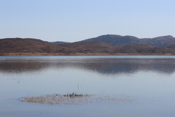 Barrage El Mansour Eddahbi, Ouarzazate Lake in Morocco