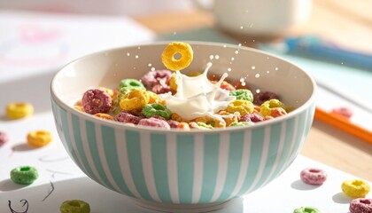 A joy of a bowl of cereal