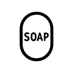 Soap icon with transparent background

