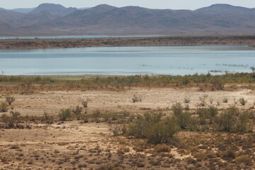 Barrage El Mansour Eddahbi, Ouarzazate Lake in Morocco
