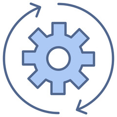 Process Blue Icon