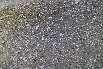 Textured Asphalt Surface Close Up