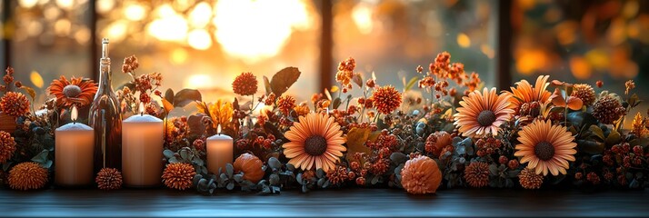 Thanksgiving themed decorations