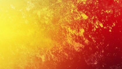 This illustration shows a red and yellow grunge texture with a gradient effect, ideal for backgrounds or overlays.