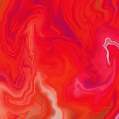 A digital artwork with a painterly feel to it with a textured abstract background using strong, bright brushstrokes and a harmonious color palette