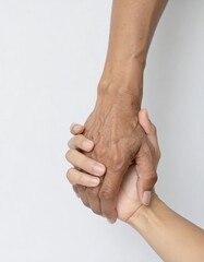 Two hands clasped together (1)